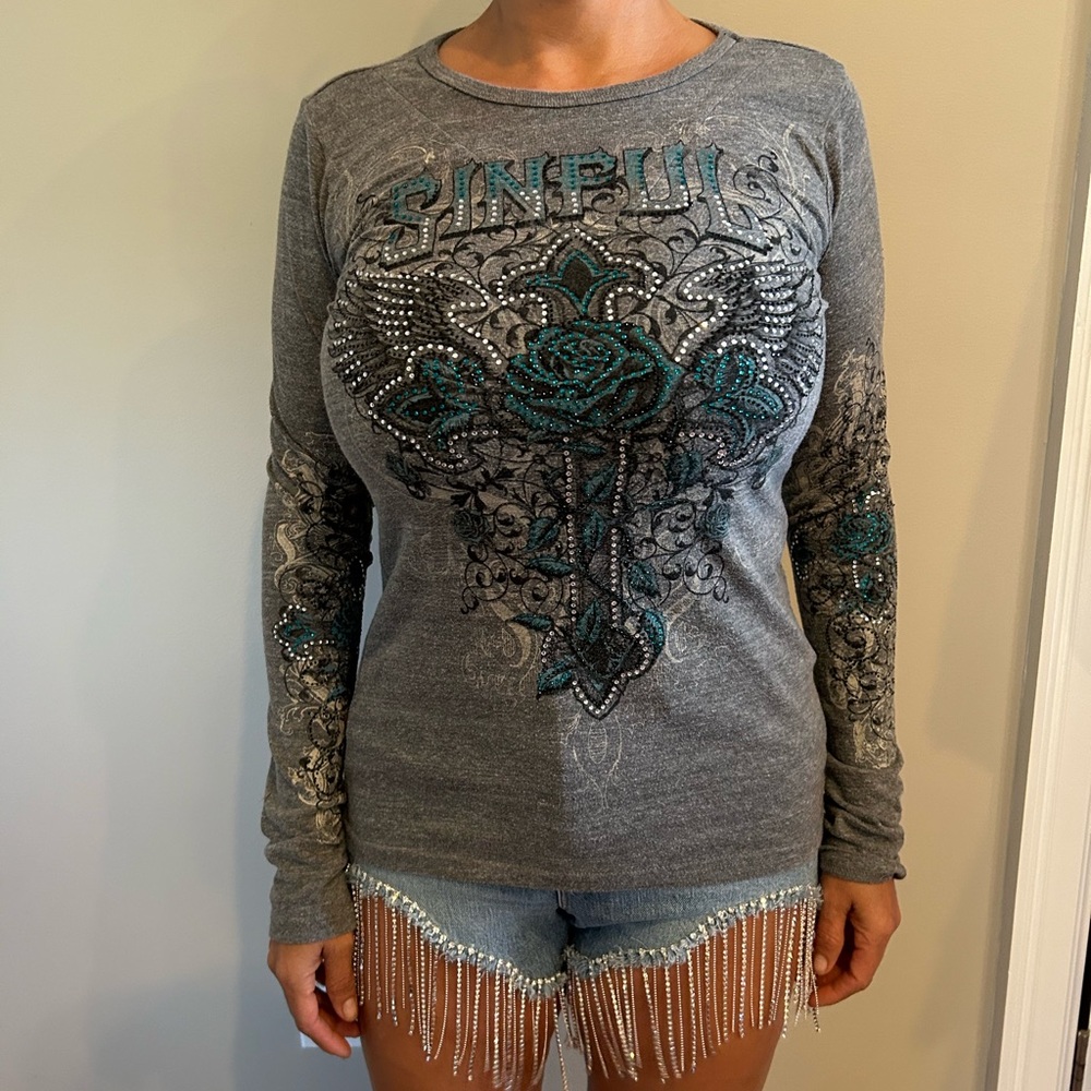 Affliction Vintage 2000s Tshirt